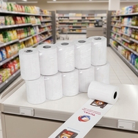 Papier thermique pour terminal de point de vente, distributeur automatique, imprimante de tickets bancaires, caisse enregistreuse, rouleau de papier thermique, prix bas, sans BPA, 57*40, 80X80, 42, 48, 55 g/m²