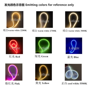 Anode & cathode chung kết thúc linh hoạt Filament LED trắng ấm 3V cong LED tích cực và tiêu cực ở cùng một bên cho Retro chiếu sáng - Product Image 6
