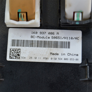 Module de commande de carrosserie (BCM) d'<span class=keywords><strong>occasion</strong></span> SuperB CC pour Tiguan 1K0937086M 1K0937086N pour démontage automobile - Product Image 3