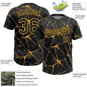 เสื้อซอฟต์บอลแบบกำหนดเอง ปักลาย 3 มิติ ติดกระดุมสองเม็ด เสื้อเบสบอลสั่งทำพิเศษ ปักชื่อ เบอร์ โลโก้ สำหรับผู้ชาย ผู้หญิง และเยาวชน - Product Image 4