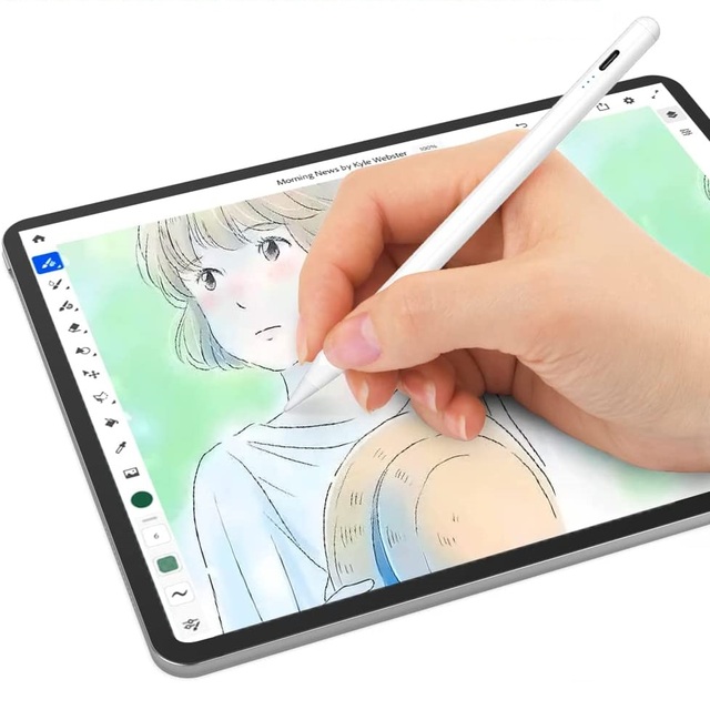 COO Factory Wholesale Smart Universal Active Drawing Pencil Touch Stylus Pen Tablet Pen Folding Smart Cover Case Multiple Color