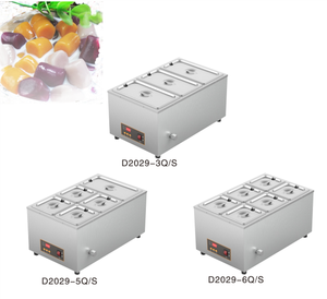 Gardien de la température Réchauffeur électrique Chauffe-chocolat électrique Chauffe-chocolat commercial en acier inoxydable - Product Image 6