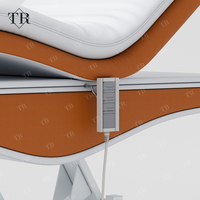 Fauteuil de soin électrique professionnel moderne pour extérieur, 3 moteurs, télécommande, support réglable pour spa, beauté et tatouage