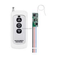 Contrôleurs sans fil RF 433Mhz, module de commande de moteur à courant continu 12V, commande de marche avant et arrière, interrupteur pour moteur de tige de poussée électrique