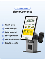 Kiosco de Autoservicio Interactivo de 21.5 Pulgadas con Pantalla Táctil Automática para Pedidos en Restaurantes