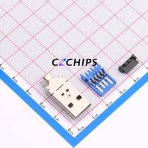 GT-3A9004B-FNBGF-48 USB Connector Connector ( Connector Type: Type-A )( Protocol Standard: USB 3.0 )( Gender: Male ) - Product Image 1