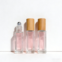 Bouteilles Roll-On en Bambou Écologiques Rechargeables en Gros pour Huiles Essentielles, Conception Anti-Fuite, Logo Personnalisé