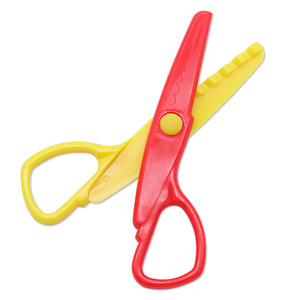 Student Safety Scissors 130mm Straight Blade Anti Scratch For Kids Preschool Craft Use - Product Image 1
