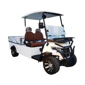 HKBG 2026 High-Performance 72V Electric 2 Seater Cargo <b>Box</b> Golf Cart with Lead Acid Battery and 50-70km Range - Product Image 2
