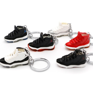 3D Mini Basketball <strong>Sneaker</strong> Keychain 6th Gen Shoe Model Pendant, Trendy PVC Plastic Key Charm for Car &amp; Backpack Decor - Product Image 4