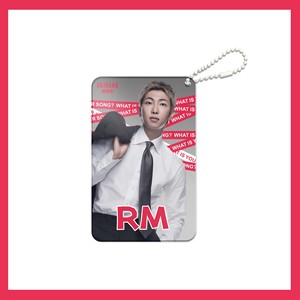 พวงกุญแจอะคริลิค K-pop ขายส่ง รูปภาพวง <span class=keywords><strong>BTS</strong></span> World Tour พร้อมสายลูกปัด สำหรับแฟนคลับ ของสะสม ของที่ระลึก - Product Image 3