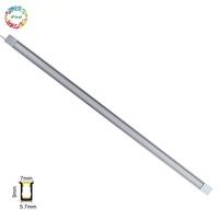 Éclairage intérieur pour camping-car IPixel 12V, 300 mm, fin, en aluminium + PC, lumière LED pour armoire de camping-car, angle de faisceau de 120°, 06x09 mm, sans soudure, barre pour camping-car