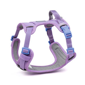 <span class=keywords><strong>Harness</strong></span> Anjing Desain Khusus Bahan Nylon Lembut dengan Penutup Gesper Gaya Fashion untuk Latihan dan Jalan-jalan Anjing - Product Image 1
