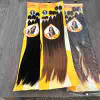Tresses lisses et soyeuses pour tresses en boîte, tresses sans nœuds, tresses au crochet, 260g/paquet, prix de gros, cheveux pour tresses