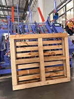 Machine de découpe et de sciage de bois pour blocs de palettes, sciure de bois sans poussière, directement de l'usine