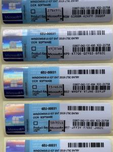 Clé de l'entreprise 2019 <span class=keywords><strong>LTSC</strong></span> de Windows <span class=keywords><strong>10</strong></span> IOT avec l'entrée en ligne globale d'activation d'autocollant de COA/HAUT DE GAMME/VALEUR - Product Image 6