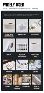 203dpi USB giao diện Độ phân giải cao RFID thẻ máy in tốc độ nhanh - Product Image 5