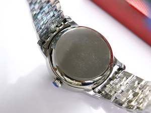 Montre pour homme en acier inoxydable de qualité supérieure, mouvement automatique, petite aiguille des secondes à 6 heures, aiguille des secondes à 9 heures, saphir - Product Image 6