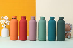 Offre Spéciale 304 bouteille d'eau isolée en acier inoxydable 500ml flacon à vide petite bouche 350ml 500ml 750ml 1000ml Options disponibles - Product Image 5
