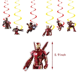 อเวนเจอร์สซูเปอร์ฮีโร่<span class=keywords><strong>ไอรอน</strong></span><span class=keywords><strong>แมน</strong></span>ธีมน้ำยางลูกโป่ง<span class=keywords><strong>เค้ก</strong></span>ใส่แบนเนอร์ Marvel เด็กตกแต่งงานเลี้ยงวันเกิดอาบน้ำเด็ก X4156 - Product Image 3