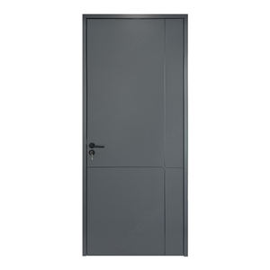 Puertas de Madera de Roble Blanco Americano para Oficina Comercial, Puertas Precolgadas de Madera Dura de Nogal, HDF y WPC para Casa - Product Image 5