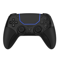 TGZ 4827 Controlador de Juegos Inalámbrico BT 5.2 Ergonómico con Joystick de Seis Ejes y Sensor de Vibración para PC con Panel Táctil Sensible