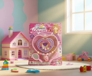 ชุดแฟชั่นเจ้าหญิงในฝันสำหรับเด็กผู้หญิง ของเล่นเสริมสวยพลาสติก อายุ 4-6 ปี อุปกรณ์แต่งตัว - Product Image 2