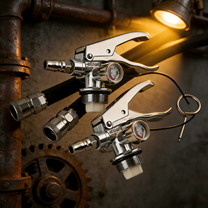 Vente directe du fabricant : Valve en acier inoxydable certifiée 6LCE avec interface de conversion rapide pour buse, disponible en Europe - Product Image 6