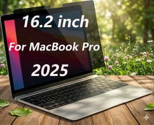 ฟิล์มกันรอยแบบแม่เหล็กสำหรับ MacBook Pro 2025 ขนาด 16.2 นิ้ว  แบบถอดได้ - Product Image 1