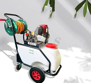 <span class=keywords><strong>Pulvérisateur</strong></span> de chariot <span class=keywords><strong>électrique</strong></span> d'agriculture de 60 <span class=keywords><strong>litres</strong></span> <span class=keywords><strong>pulvérisateur</strong></span> portatif de batterie de chariot de jardin avec des roues - Product Image 2