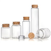 Bouteilles en verre miniatures de 30 mm de diamètre, prix d'usine, capsules à message de vœux, capsules à message de vœux, capsules à message de vœux avec papier à message