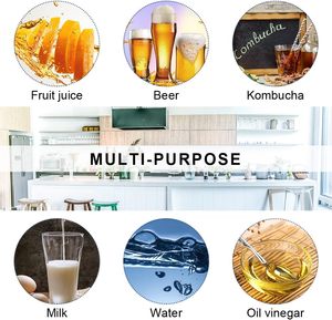 High Quality 100ml-300ml Customizable Airtight Sealed Borate Glass <b>Bottles</b> with Buckles Lid Screen Printing Baby Food & Milk Use - Product Image 4