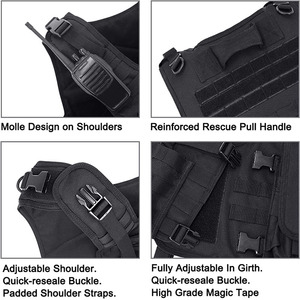 صدرية واقية من Vanda Molle Armor <span class=keywords><strong>Vest</strong></span> ، سترة واقية سريعة الإصدار للرجال - Product Image 2