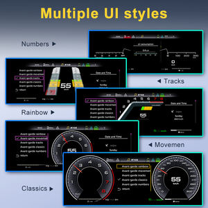 STWEI Q5 CARPLAY Tableau de bord de voiture Android, tableau de bord virtuel, tableau de bord numérique, écran LCD, compteur de vitesse - Product Image 6