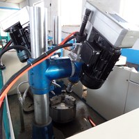 Machine de perçage CNC multifonctionnelle automatique Huixinda HJD-SZ20 avec moteur PLC, angle réglable, pour profilés en aluminium, perçage max. 16 mm