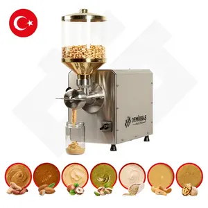 Turkey Professional Automatic Small Peanut And Almond Nut Butter Grinder Sesame Paste Processing Maker For Bakery Use