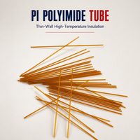 Tube capillaire en polyimide de micro-diamètre, à paroi mince, résistant à la chaleur, isolation électrique pour capteurs et dispositifs médicaux