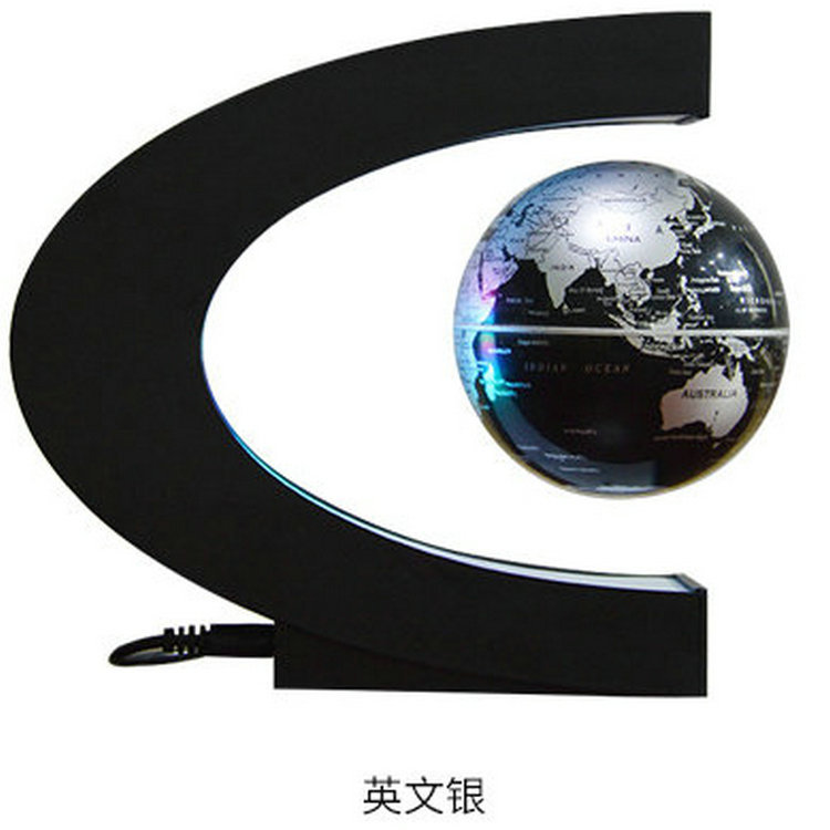 Book shape school use 8 inch magnetic levitating floating globe