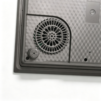 Plaque chauffante électrique en céramique à brûleur unique 2000W, cuisinière compacte pour comptoir, appareil de cuisson pour toutes les casseroles