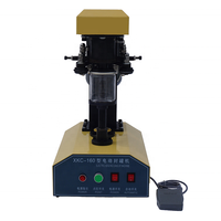 Machine de scellage semi-automatique pour boîtes en papier, PET, plastique et métal DUOQI DQ-160, machine de sertissage semi-automatique pour boîtes de conserve