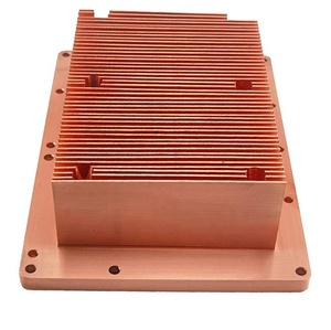 Dissipateur thermique à ailettes en cuivre pour CPU, dissipateur thermique à ailettes en cuivre avec passivation - Product Image 3
