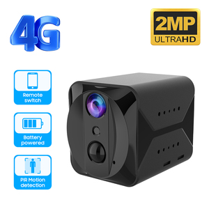 3MP USA 4G Sim Pin Thông Minh Mini CCTV Camera Tầm Nhìn Ban Đêm Và Chuyển Động Theo Dõi Mạng Nhà Hệ Thống An Ninh Nhà - Product Image 2