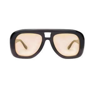 Acetate High Quality Fashion Oval Frames Vintage Custom logo CR39 Lenses Retro <b>Sunglasses</b> Women Men - Product Image 2