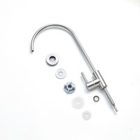 Taiwan Deluxe RO filtre à eau potable robinet SUS304 col de cygne robinet d'évier de cuisine pour RO purificateur d'eau Application domestique