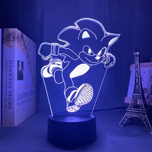 Lampe de chambre à coucher 3D Illusion Cartoon Lampe décorative lumineuse Anime Affichage Led Lampes de chambre Bureau 3d Visual Acrylique Veilleuse pour enfants - Product Image 2