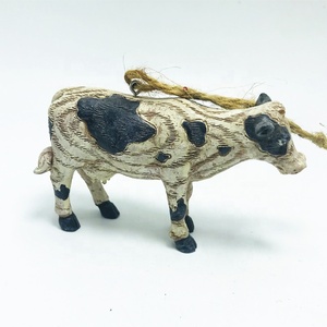 Colección de Esculturas de Resina de Vacas para Granja, Venta al por Mayor, Hechas a Mano, Pintadas a Mano, Modernas, Artesanía de Resina, Figuras de Animales, Adornos - Product Image 2