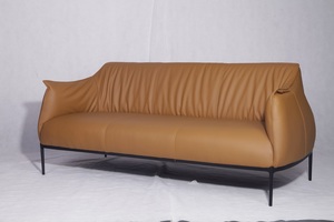 Réplique de canapé et fauteuil Archibald, fabrication directe d'usine, <span class=keywords><strong>Jean</strong></span>-<span class=keywords><strong>Marie</strong></span> Massaud, fauteuil en cuir de luxe, fournisseur - Product Image 3