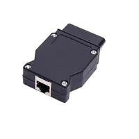 Adaptateur de prise OBD mâle 16 broches pour BMW ENET Ethernet ICOM Code Scanner, connecteur OBD2 16 broches vers port d'interface Internet pour voiture BMW