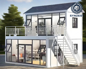 Casa Pré-fabricada de Luxo para Agriturismo em Contêiner com Quarto e Escritório Doméstico, Móvel, Modular, de Madeira e Aço, Tamanhos 20ft/40ft - Product Image 6