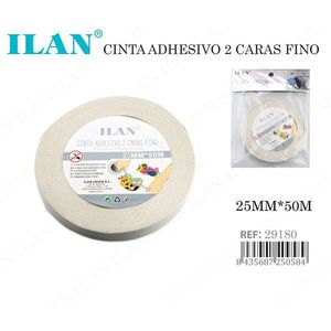 Nastro biadesivo Iln 25 mm x 50 m sottile per artigianato e riparazioni - Product Image 3